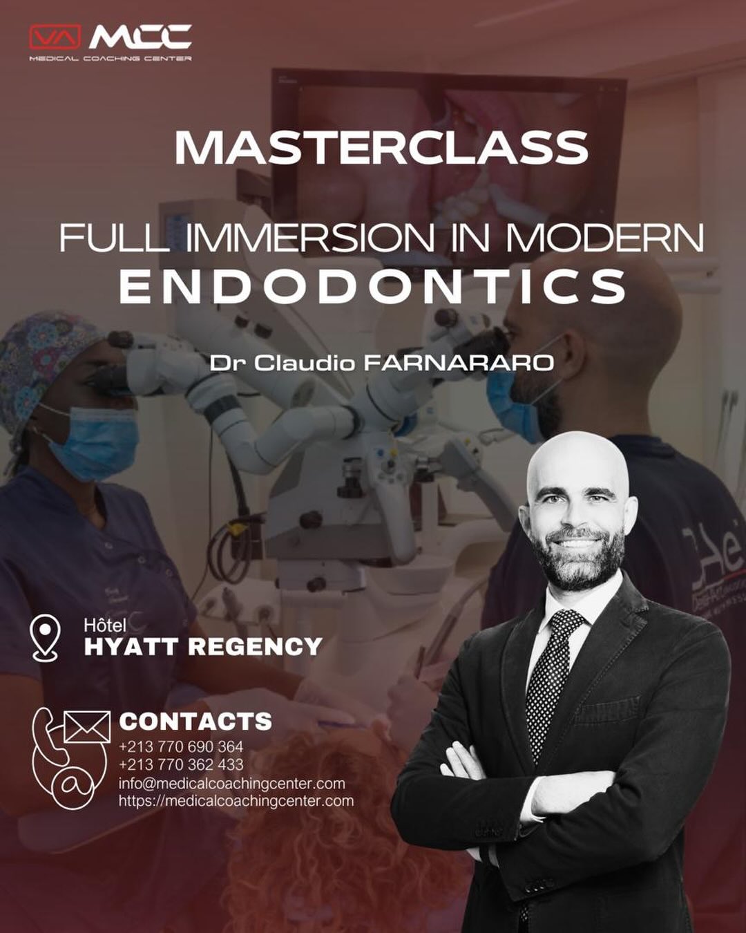 Medical Coaching Center Facebook ad: Full immersion in modern endodontics, Medical Coaching…
