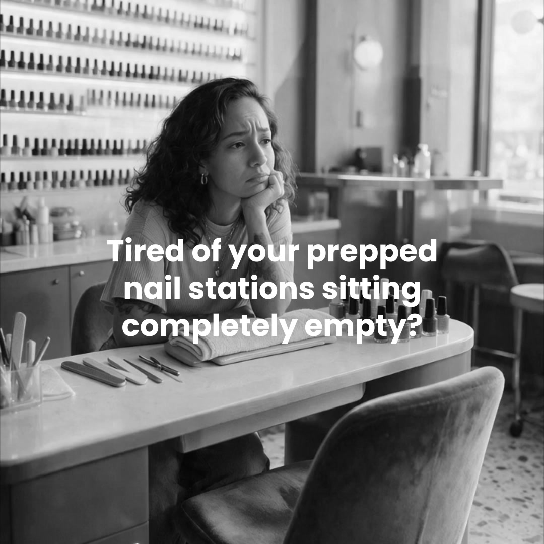Booksy UK Facebook ad: Try Booksy FREE for 7 days.