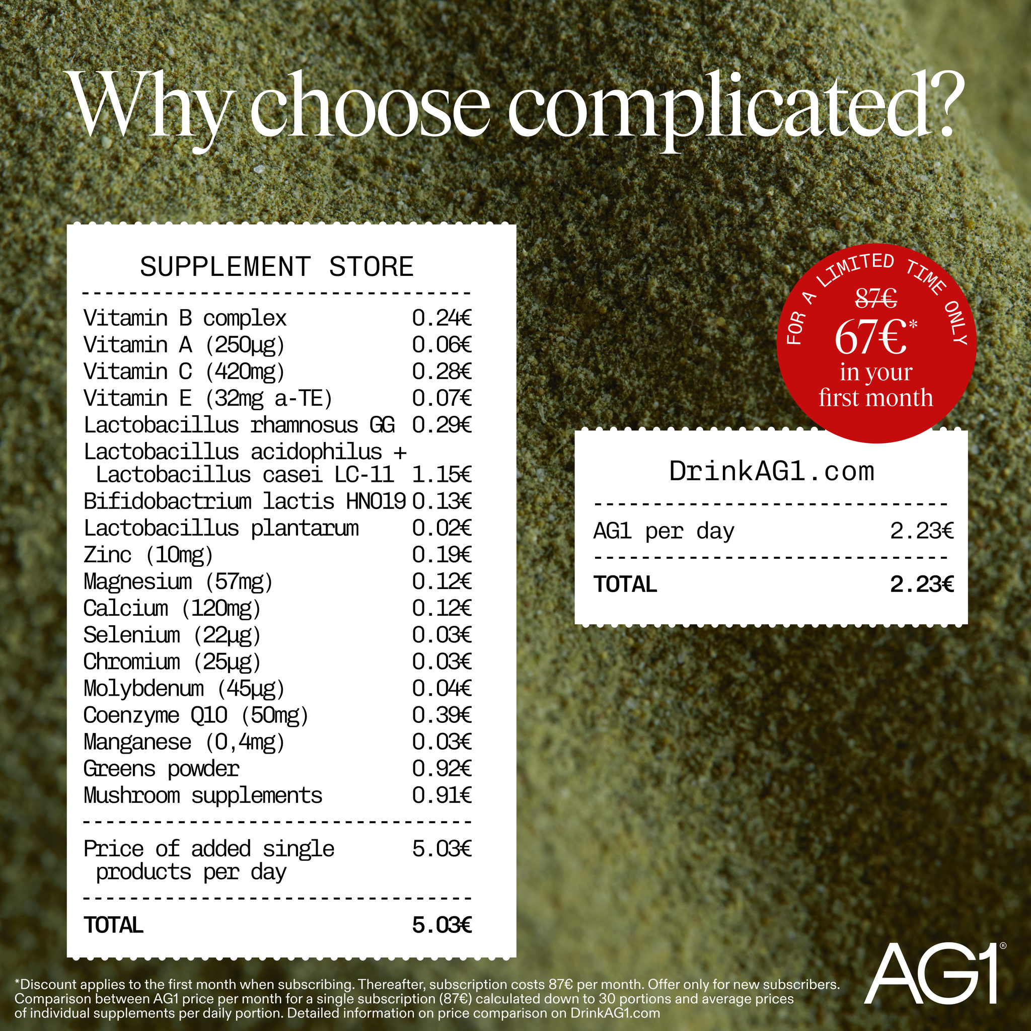AG1 by Athletic Greens Facebook ad