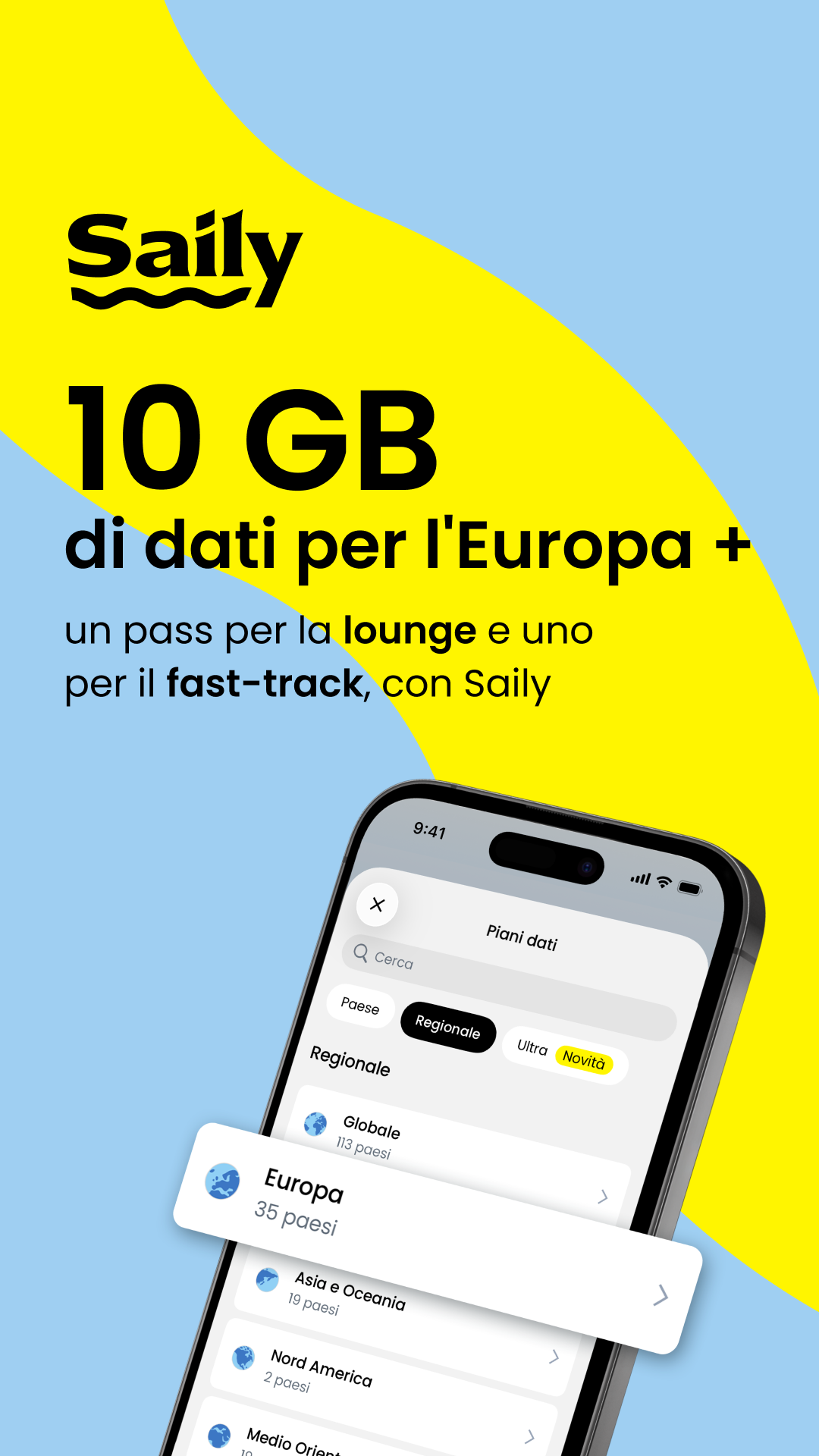 Saily Facebook ad
