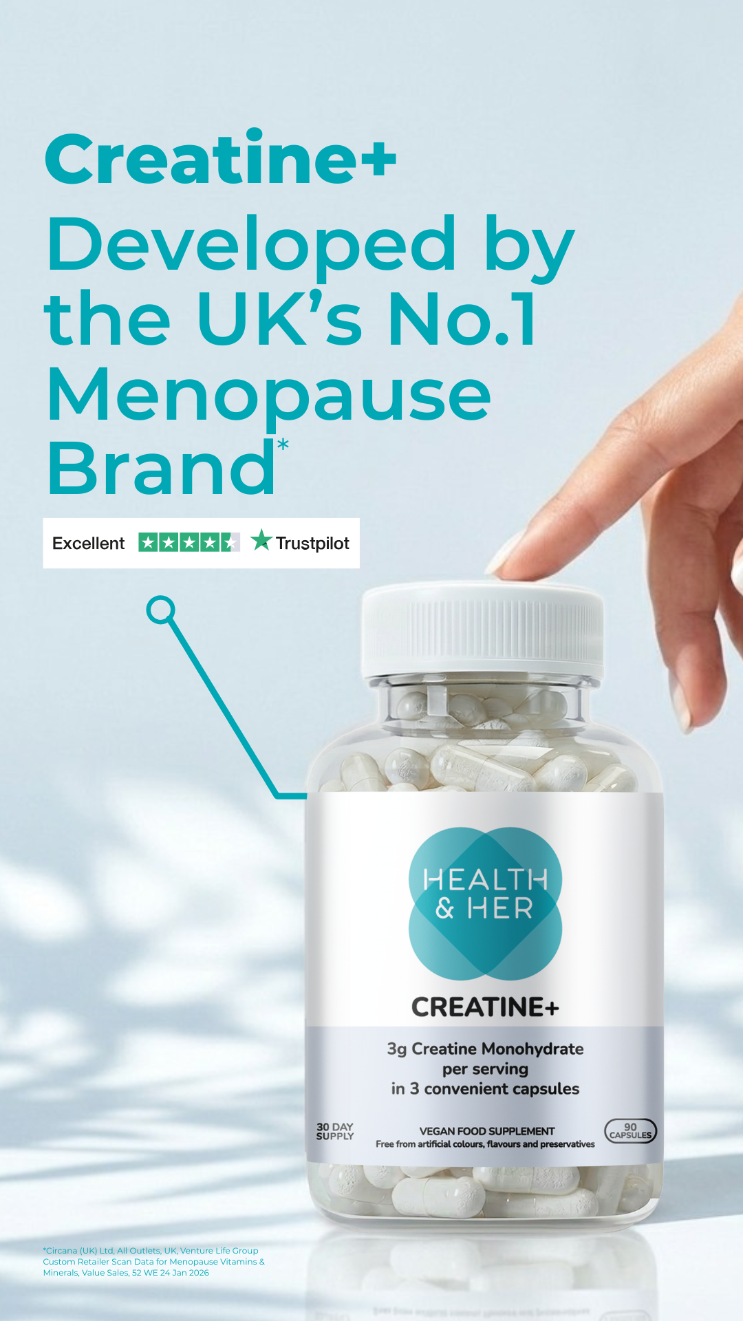 Health & Her Facebook ad
