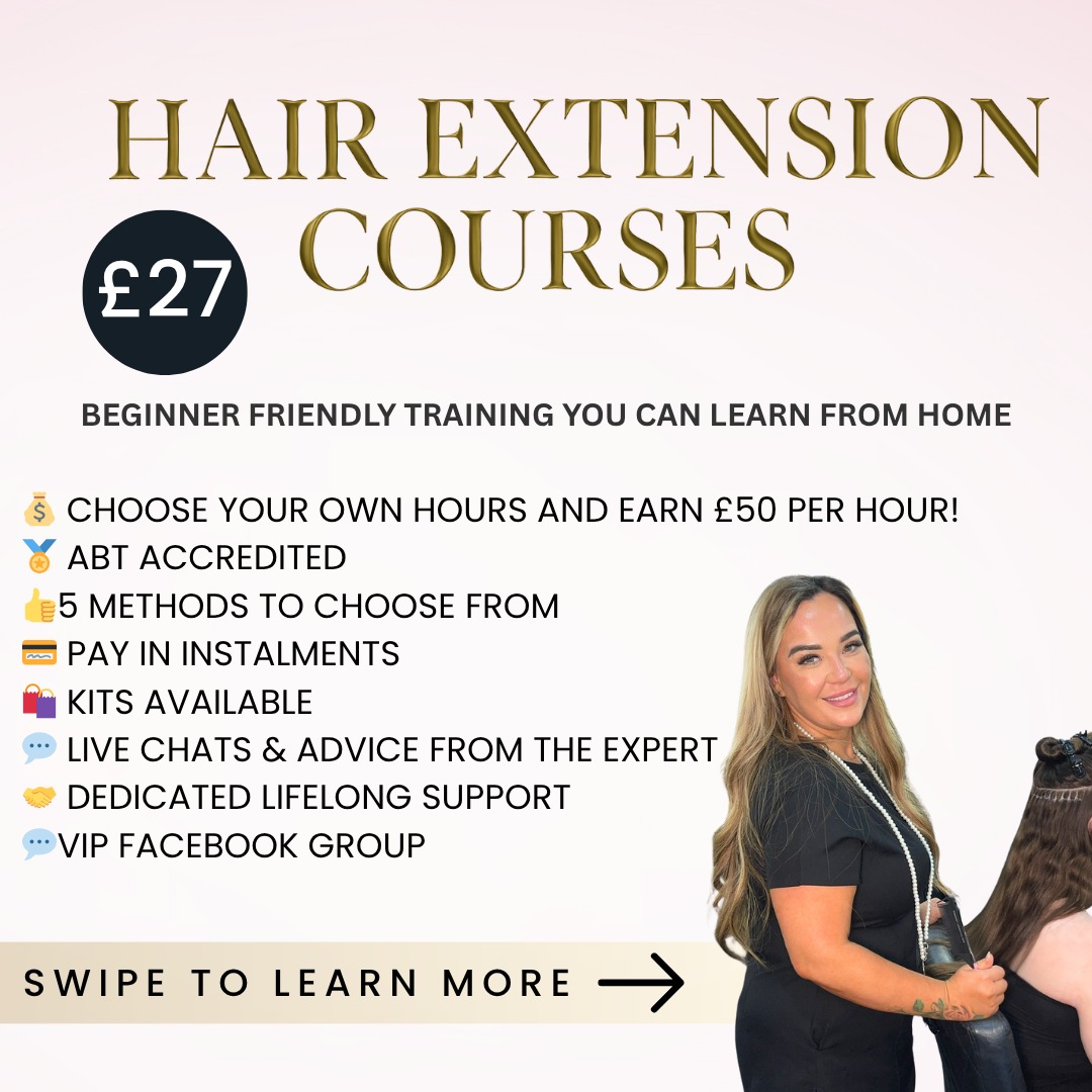 The Hair Extension Coach Facebook ad: From £99 → £27 (Limited Time)