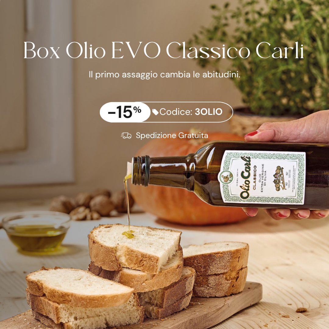 Fratelli Carli Facebook ad: Box Olio EVO Classico Fratelli Carli