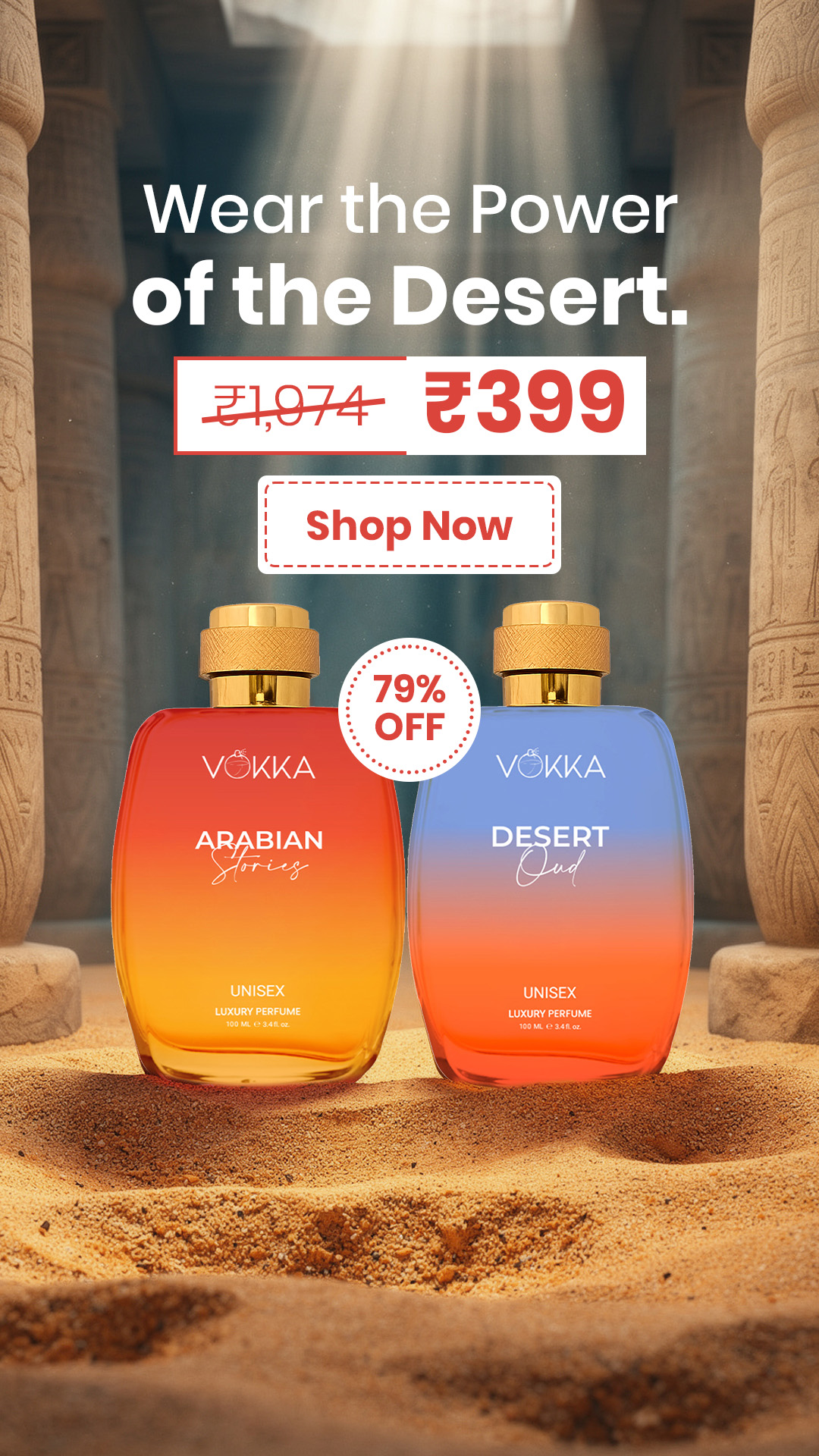 Vokka Perfumes Facebook ad