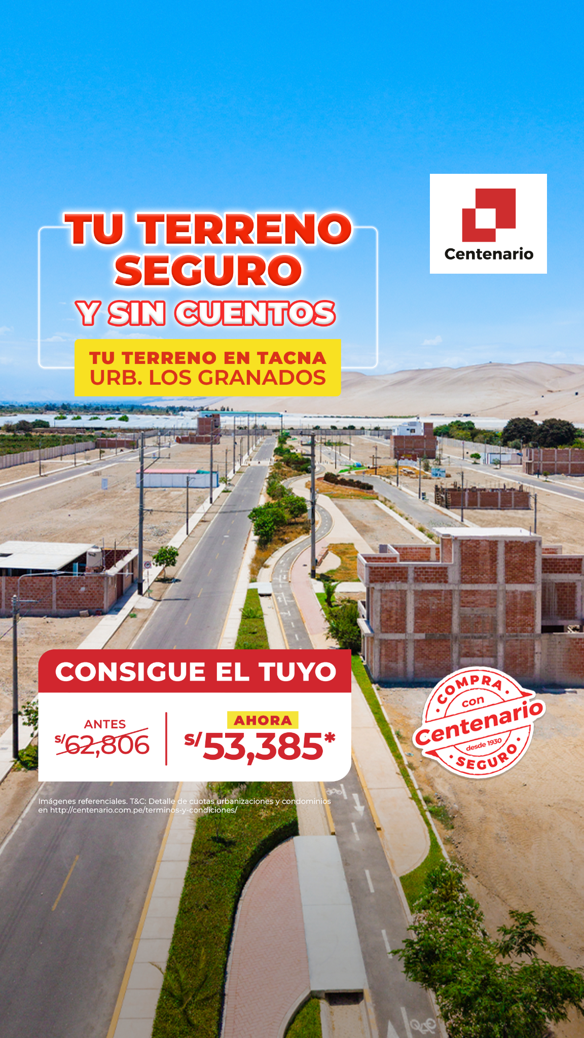 Centenario Urbanizaciones Facebook ad