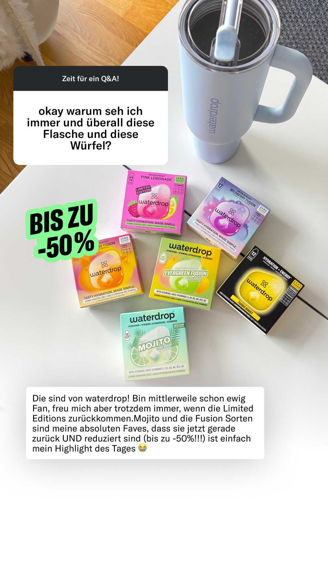 waterdrop Facebook ad