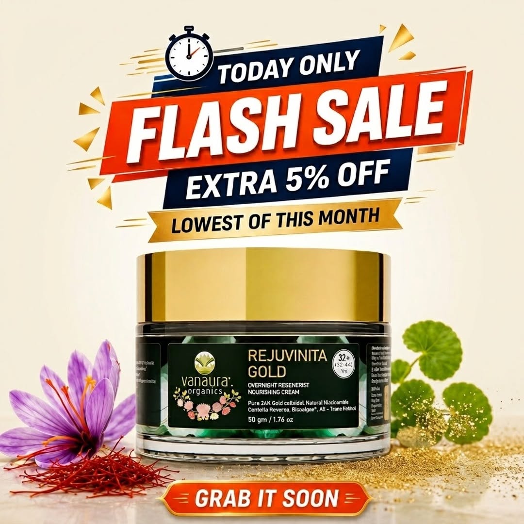 Vanaura Organics - Ayurveda Based Advanced Organic Skin & Haircare Facebook ad