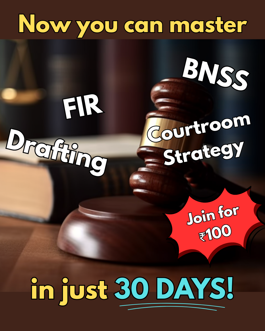 LawSikho Facebook ad