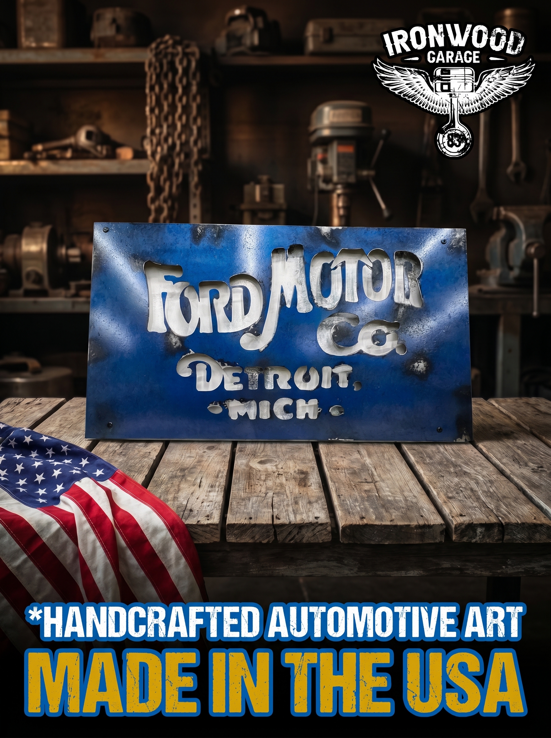 Ironwood Garage Facebook ad