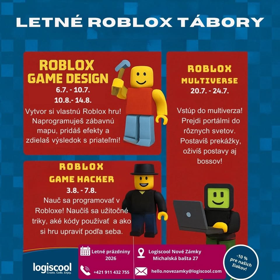 Logiscool Nové Zámky Facebook ad