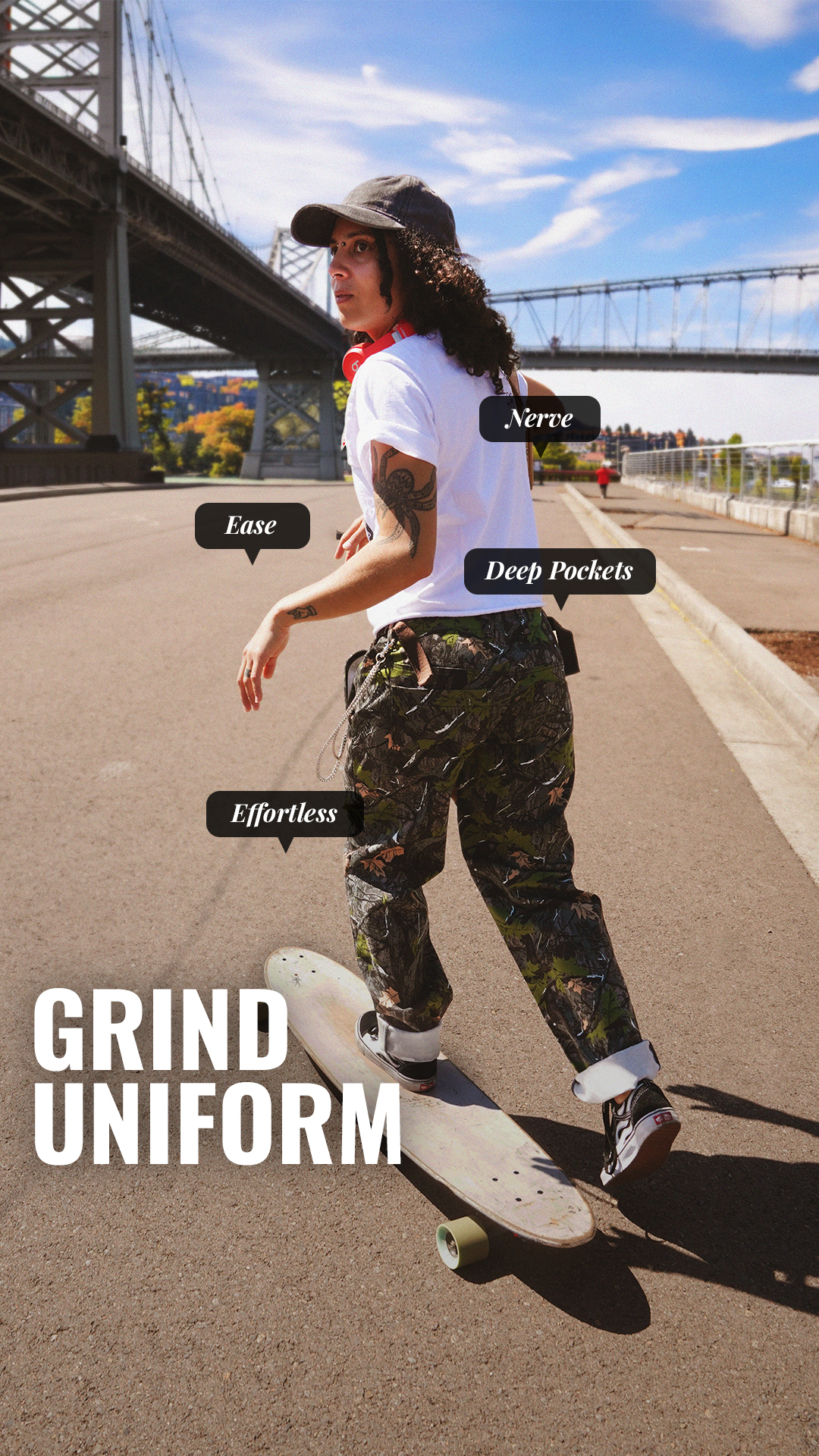 Wildfang Facebook ad: PUT IT ON. MOVE ON.