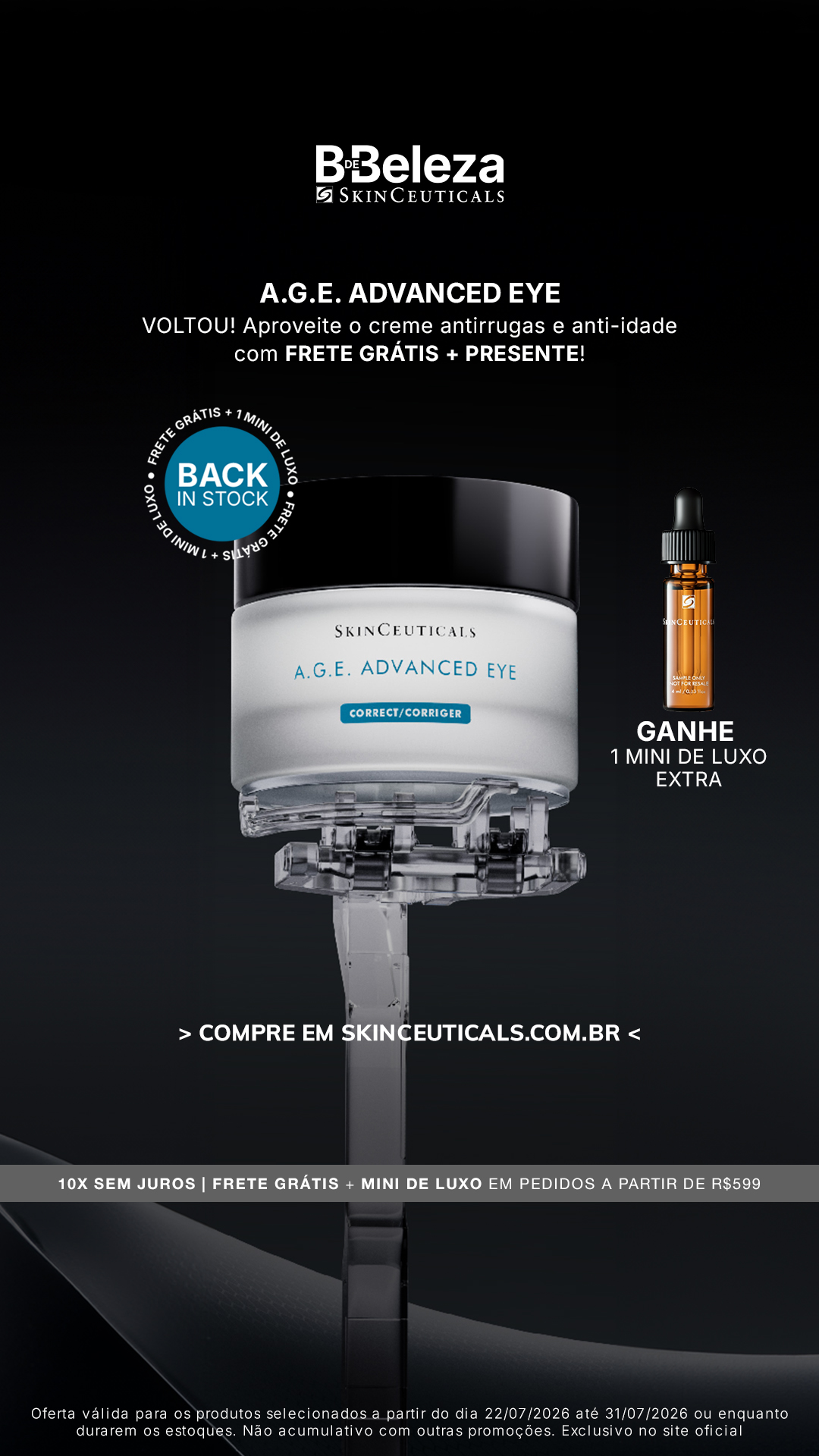 SkinCeuticals Facebook ad
