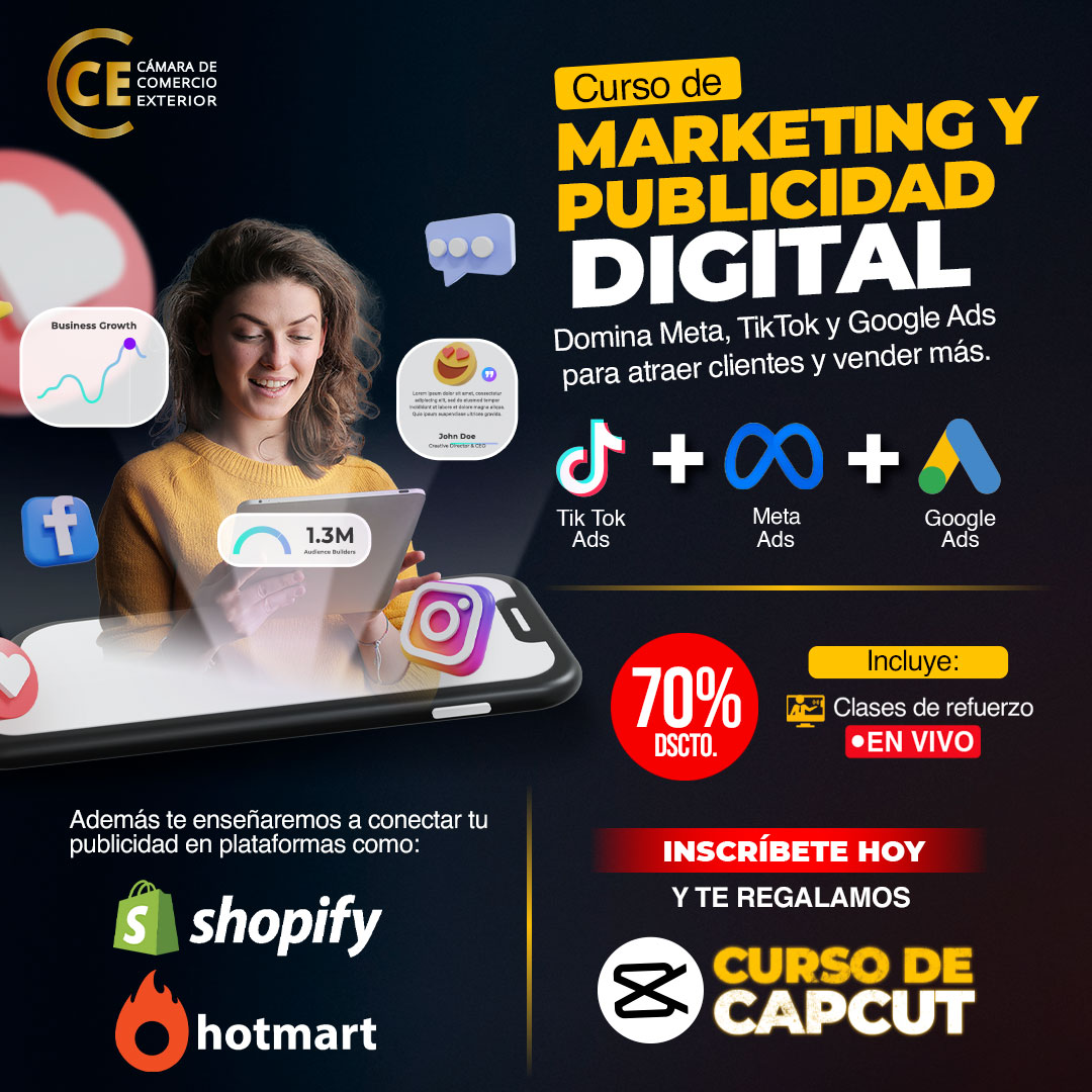 Camara de Comercio Exterior. Facebook ad from Aug 22, 2025