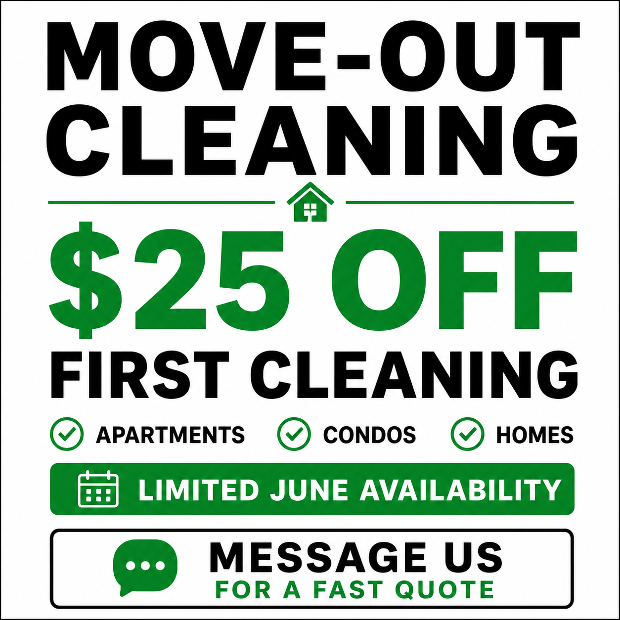 TSM - Janitorial Cleaning Services Facebook ad