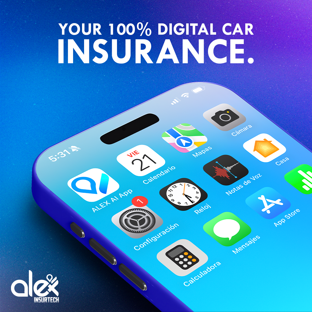Alexai Insurtech USA Facebook ad: Discover AlexAI Your 100% digital car insurance, designed…