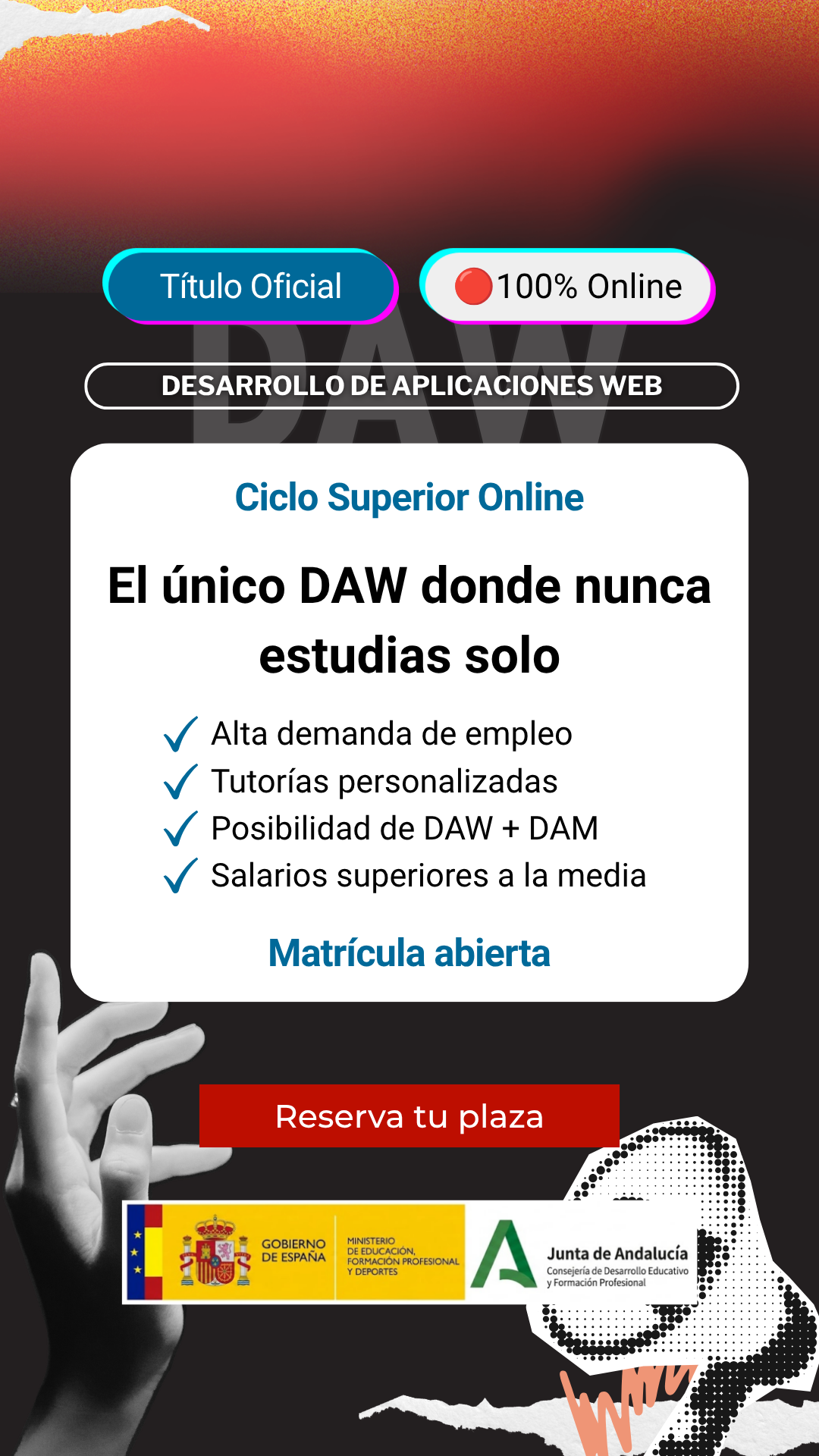 FP a distancia SAFA Facebook ad from Jun 7, 2026