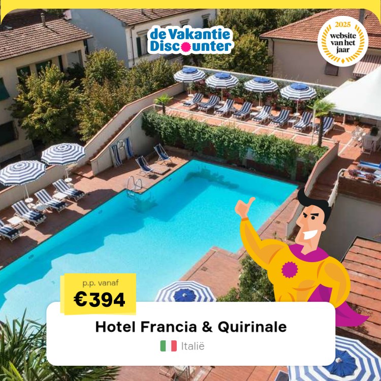 de VakantieDiscounter Facebook ad