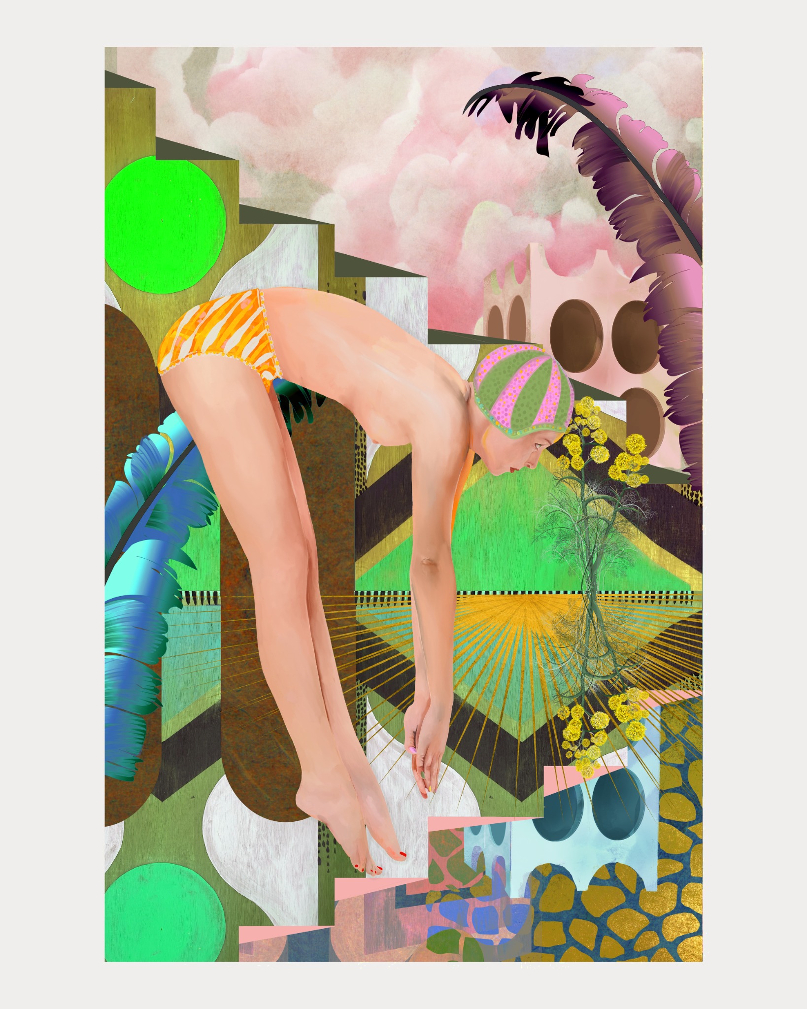Sarah Arnett Design & Illustration Facebook ad: Transform your space with my Art and Homewares…
