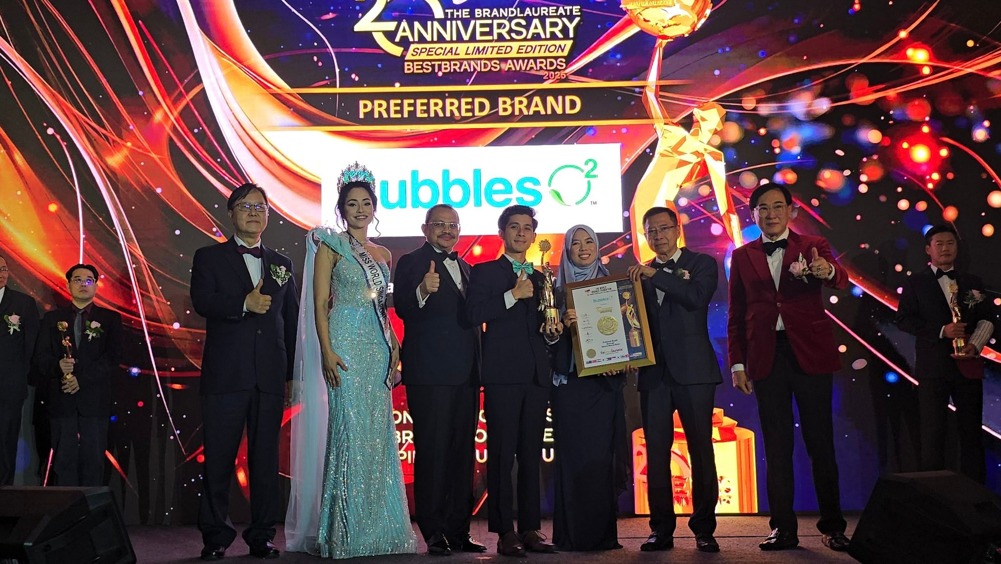 Bubbles O2 HQ Facebook ad: The BrandLaureate 20th Anniversary Special Limited Edition…