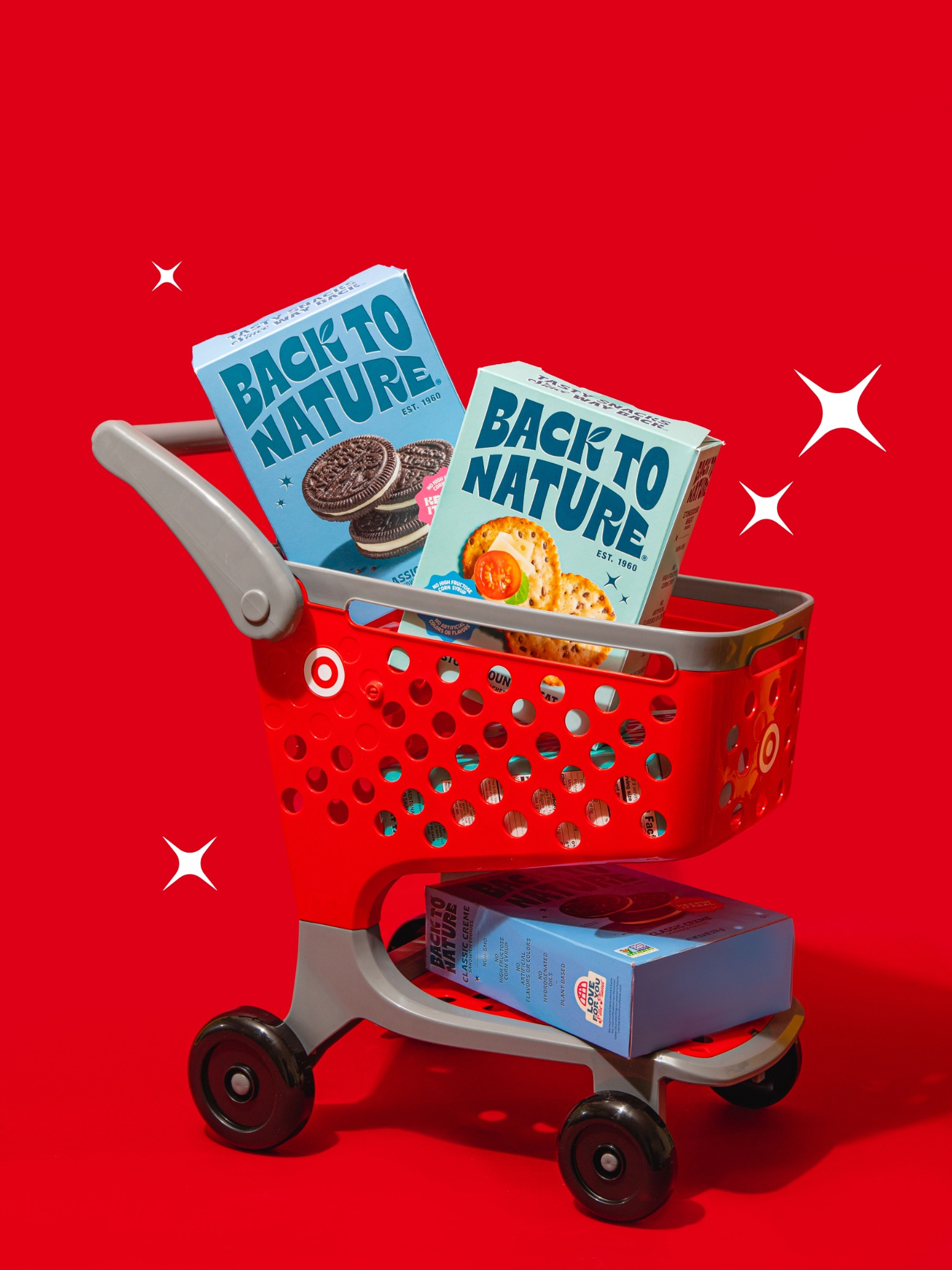 Back to Nature Facebook ad: Now Available at Target!