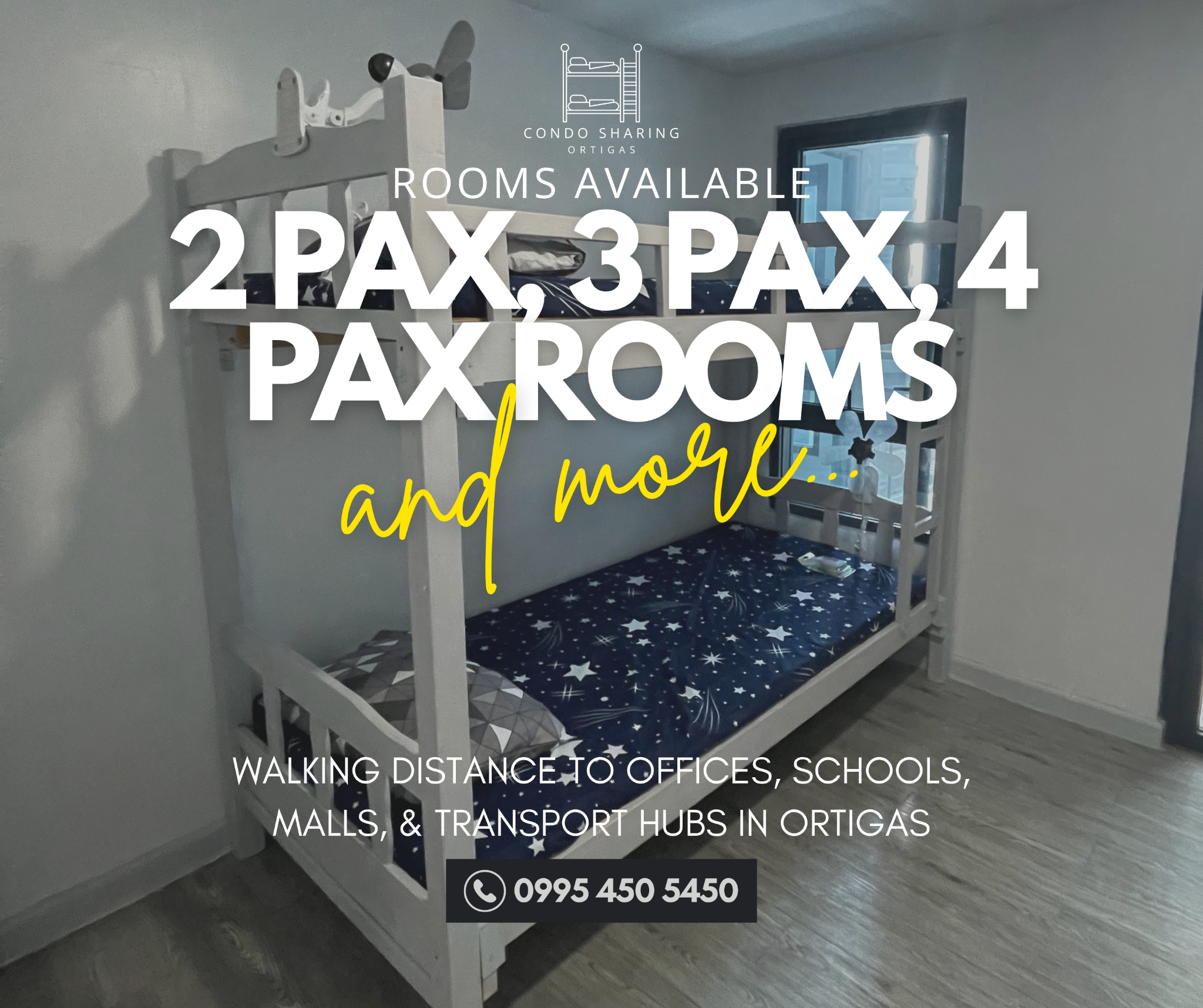 Condo Sharing Ortigas Facebook ad