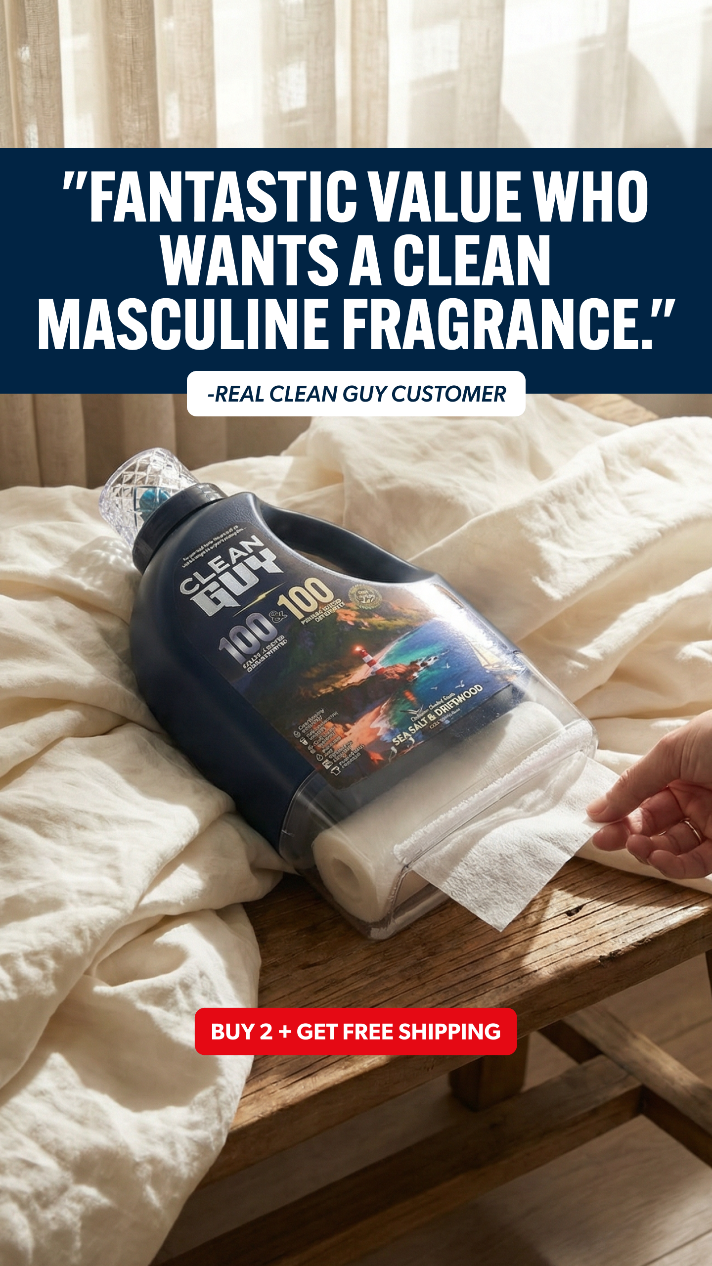 Clean Guy Facebook ad