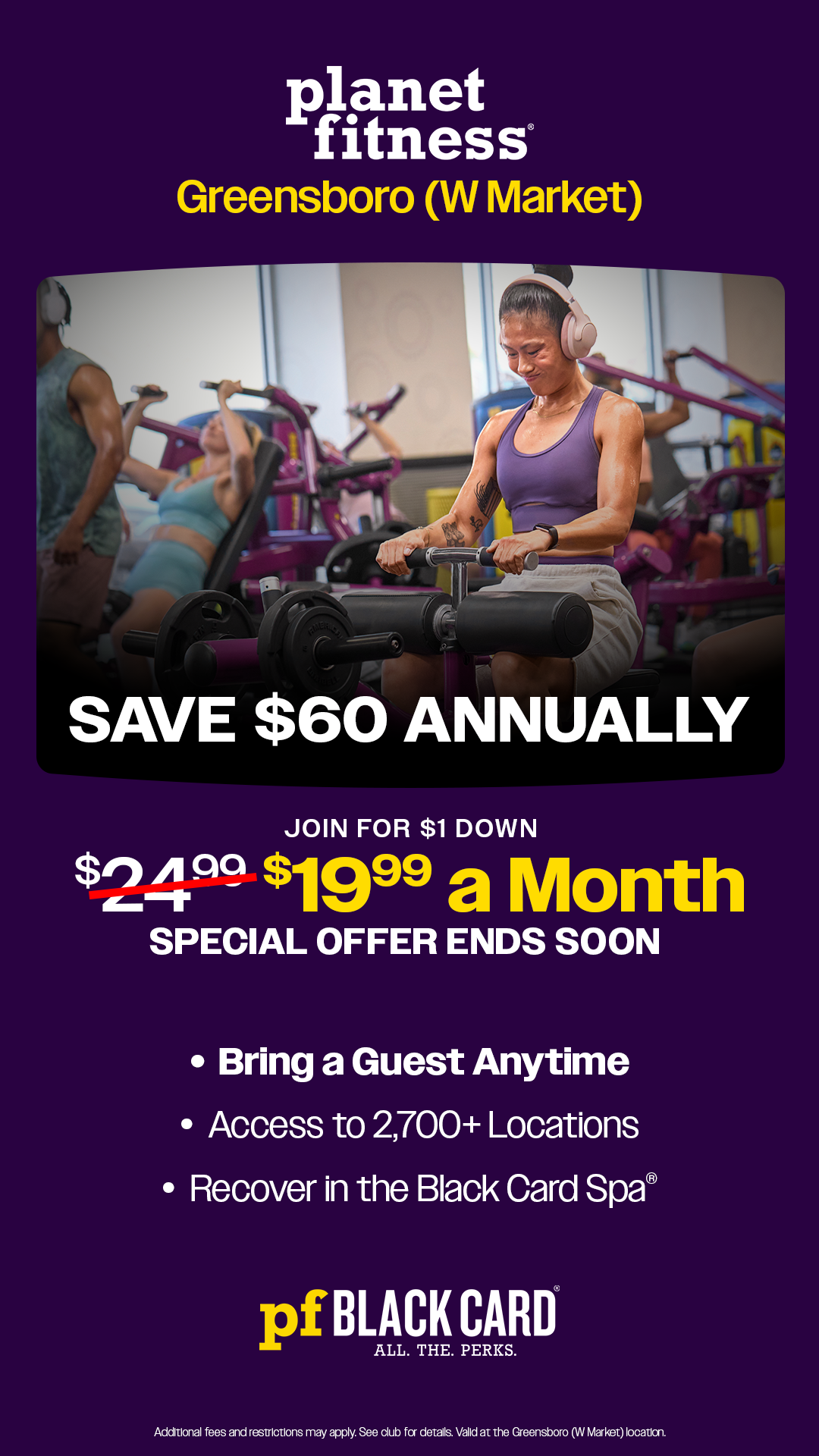 Planet Fitness Facebook ad from Dec 31, 2025