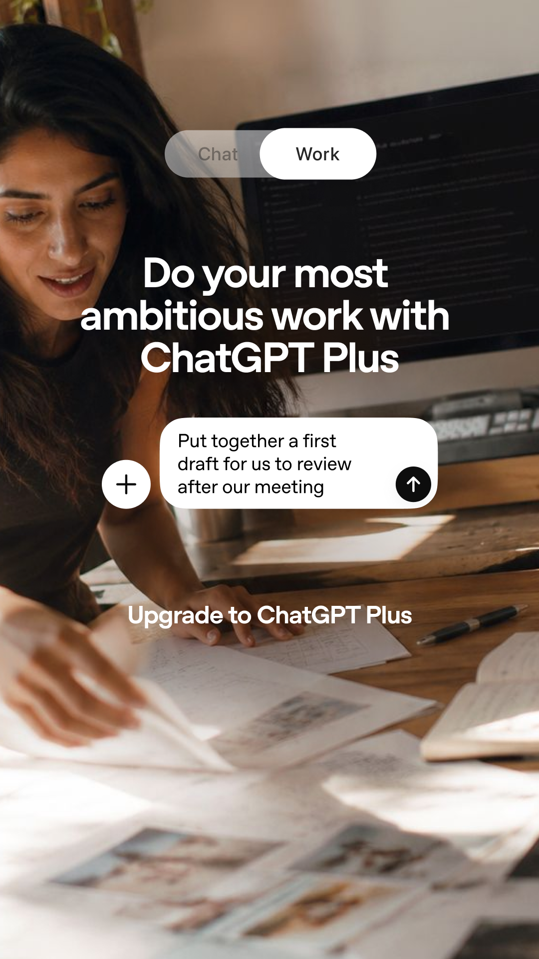 ChatGPT Facebook ad