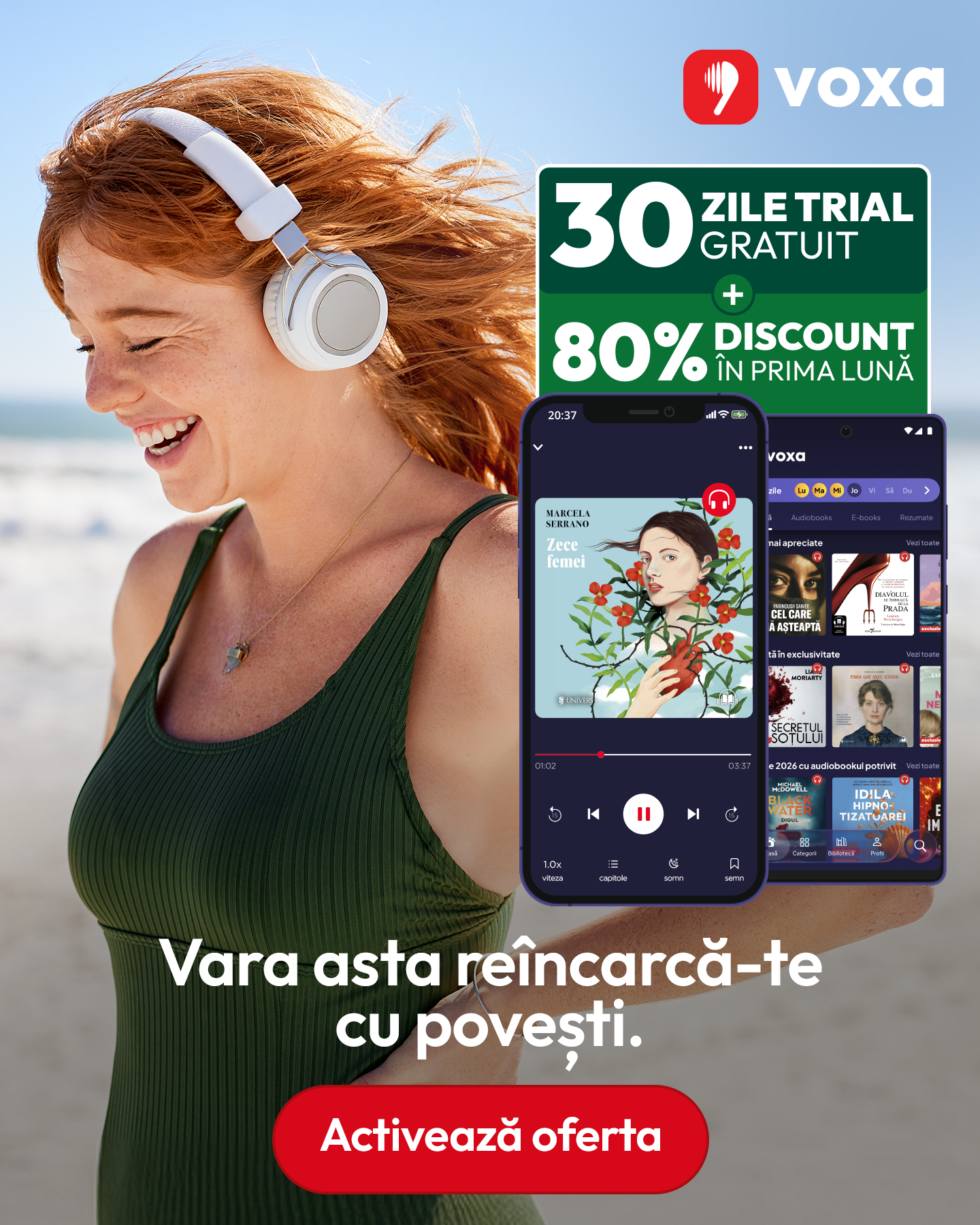 Voxa Facebook ad