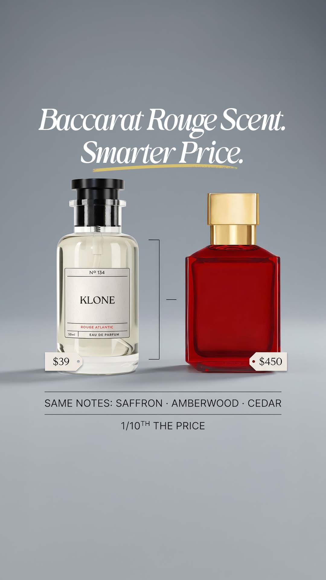 Klone Scents Facebook ad