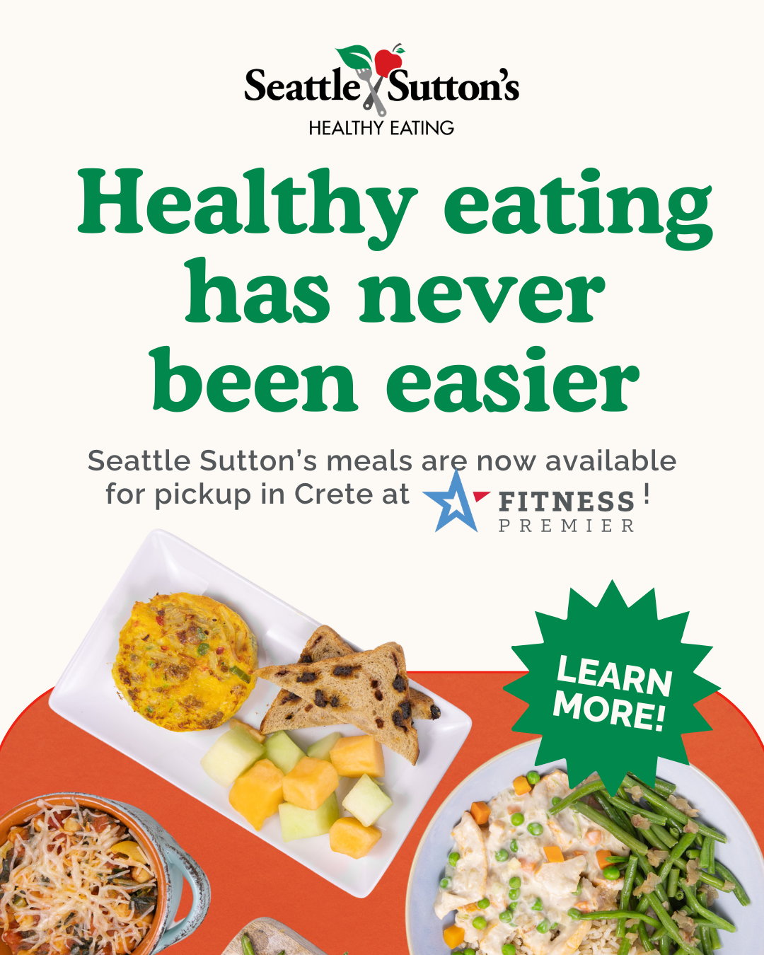 Seattle Sutton's Healthy Eating Facebook ad