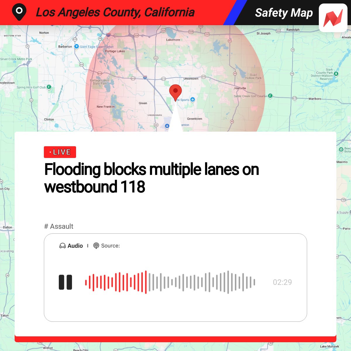 Los Angeles County, CA Facebook ad