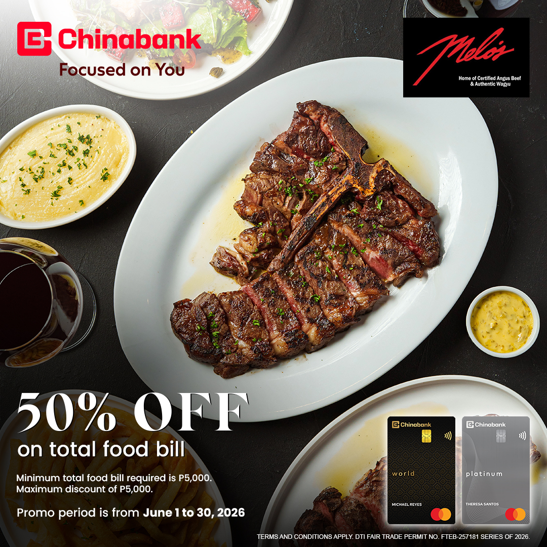 CBC Lifestyle Facebook ad: Credit Cards | Premium Promos | China Bank Philippines |…