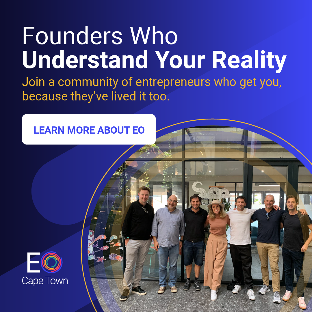 Entrepreneurs' Organization South Africa Facebook ad from Feb 20, 2026