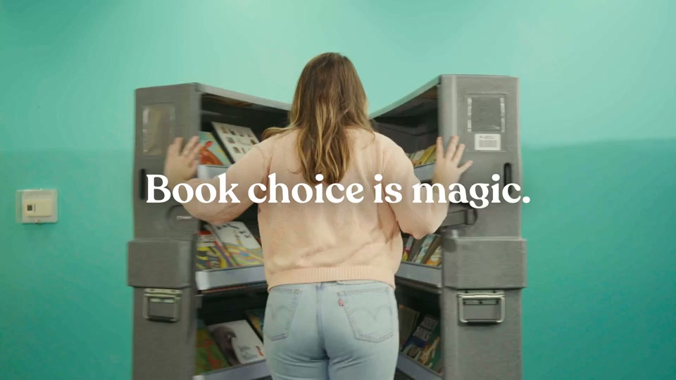 Literati Facebook ad: The magic of 150+ publishers.