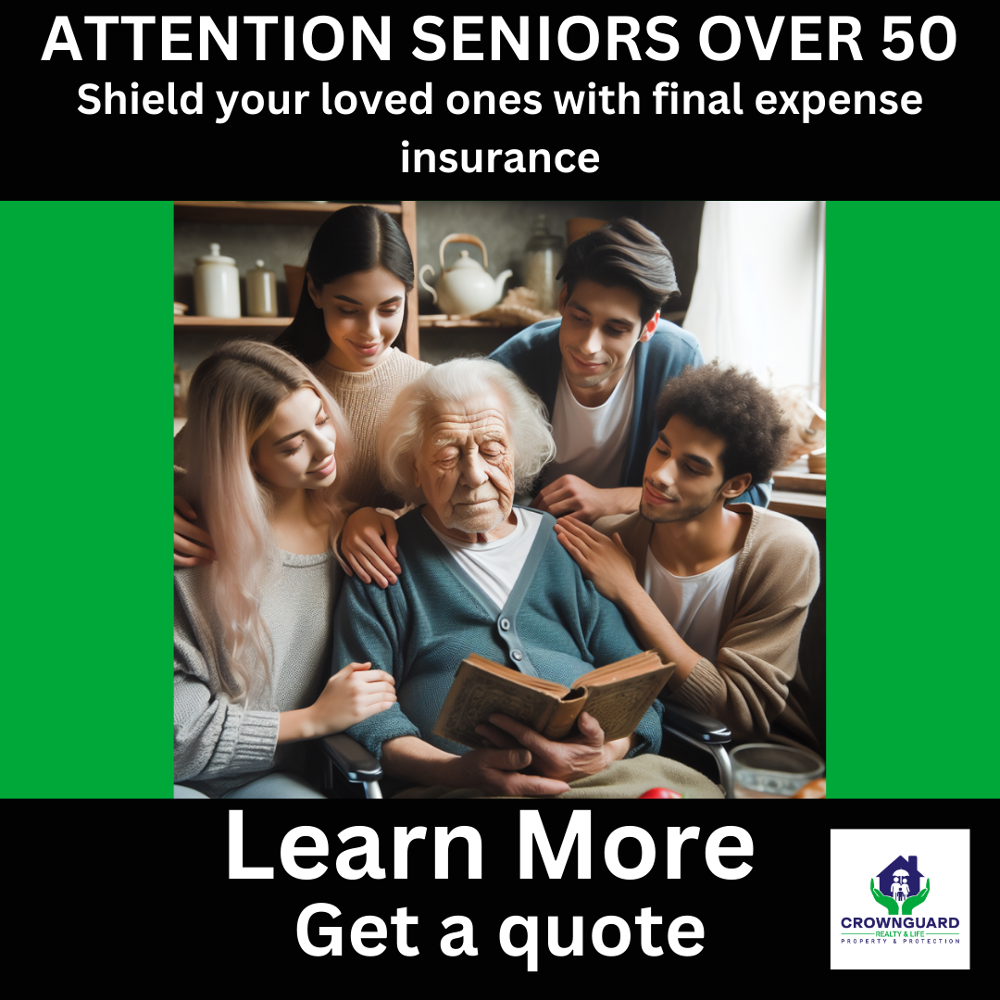 CrownGuard Realty and Life Facebook ad from Sep 13, 2024