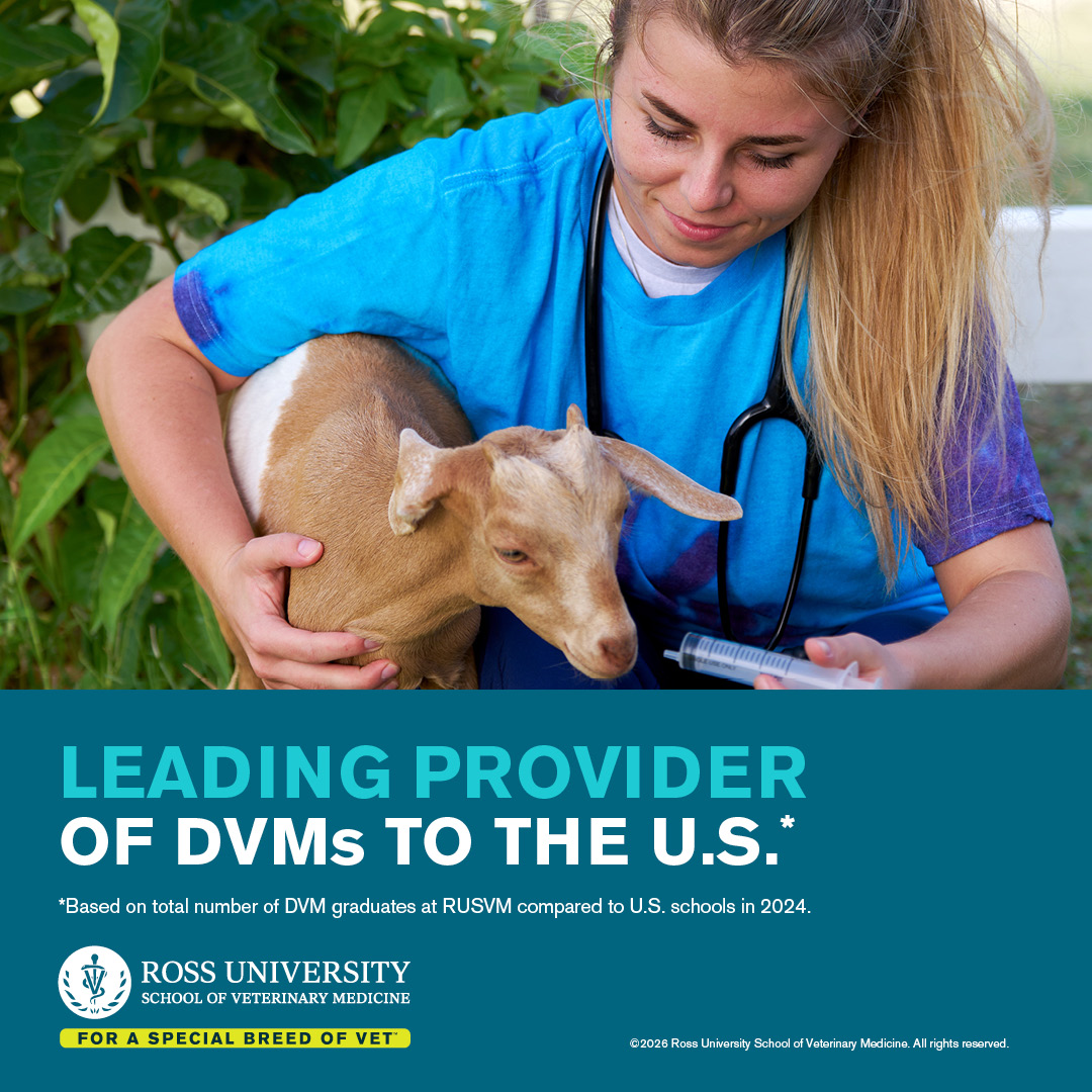 Ross University School of Veterinary Medicine Facebook ad