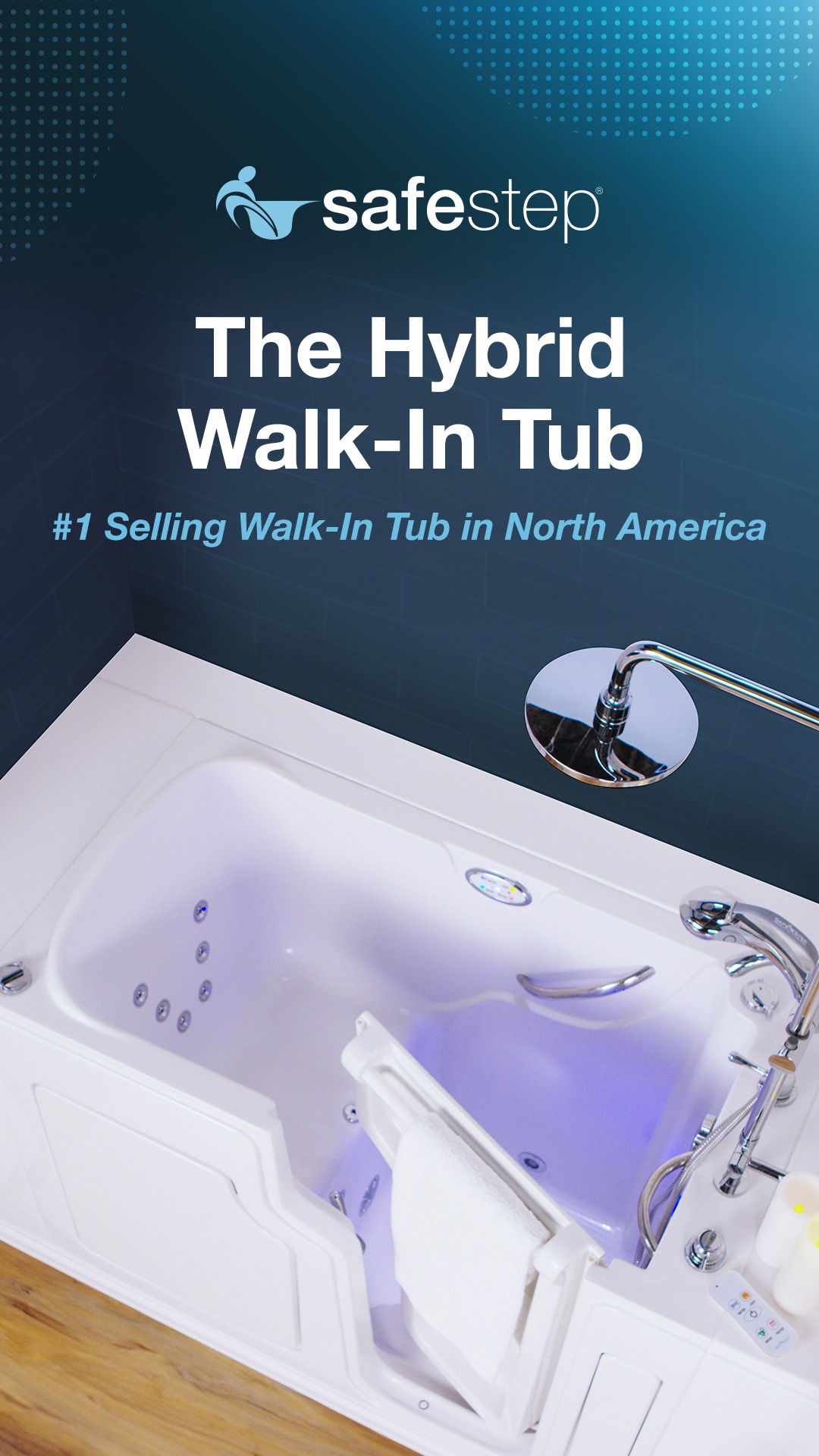 Safe Step Walk-In Tubs & Showers Facebook ad