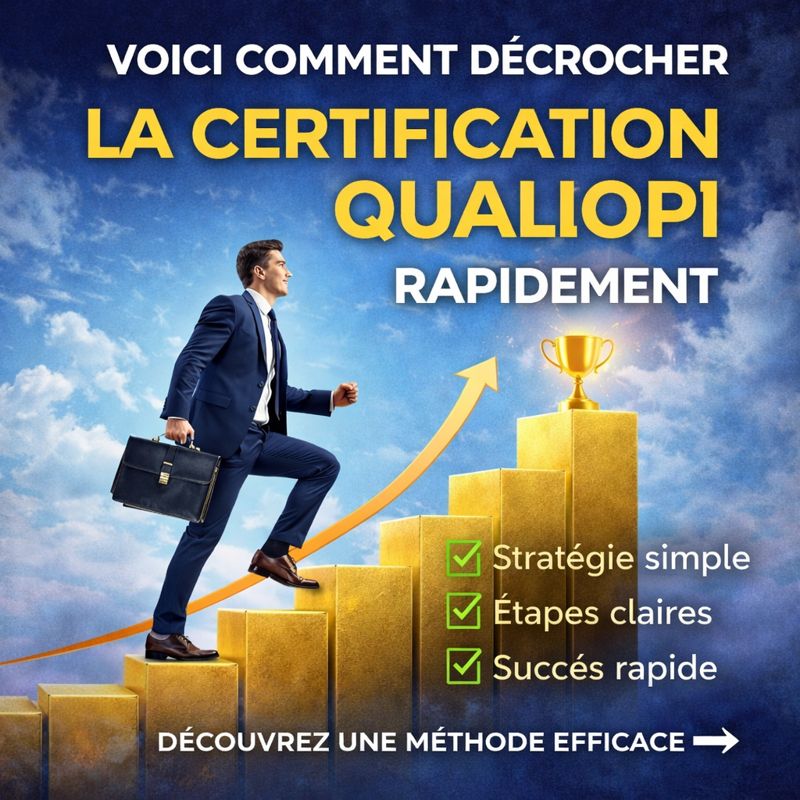 Cherif Louahdi Consultant Qualiopi Facebook ad: Formateurs, organismes de formation