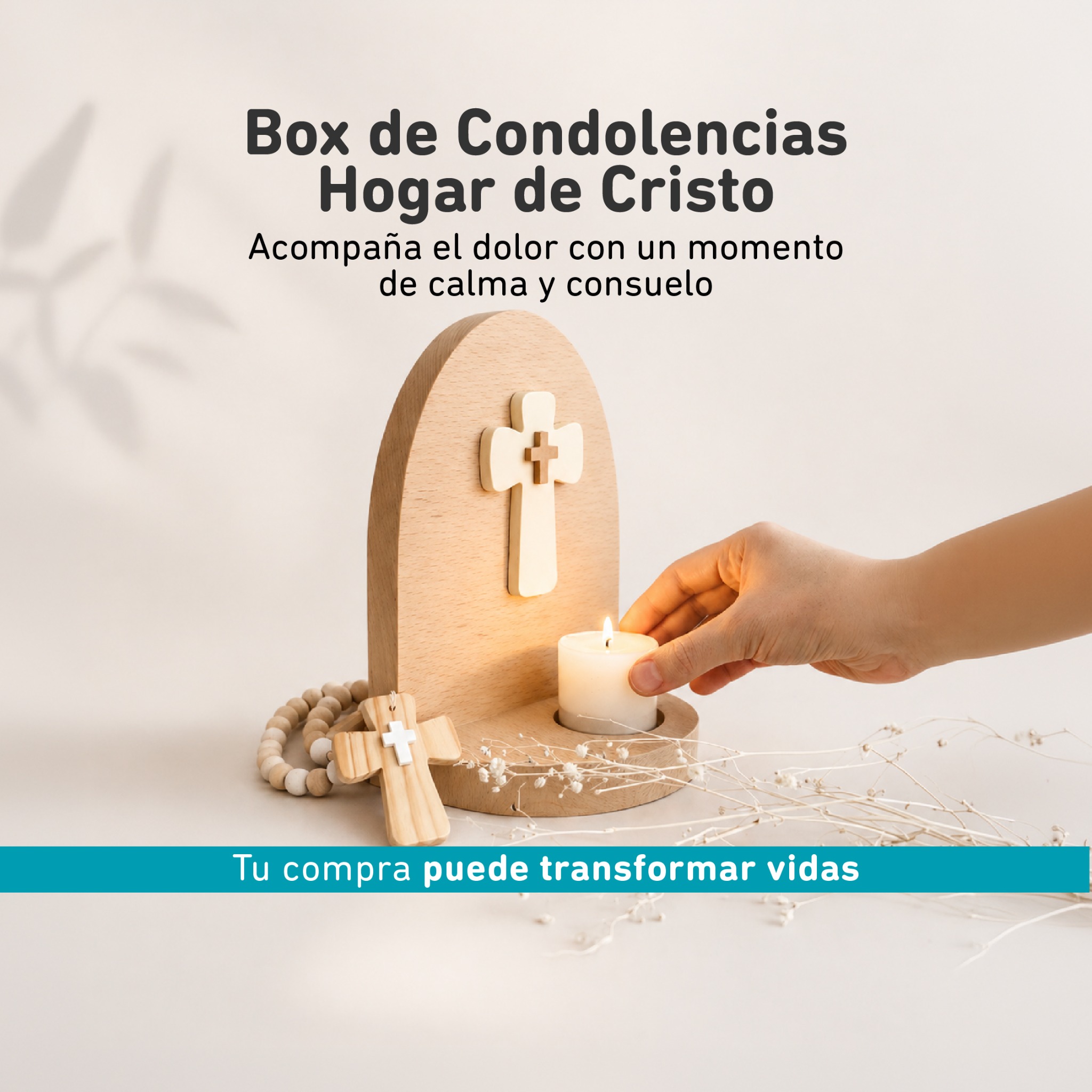Hogar de Cristo Facebook ad: Dona consuelo y esperanza a quienes más lo necesitan