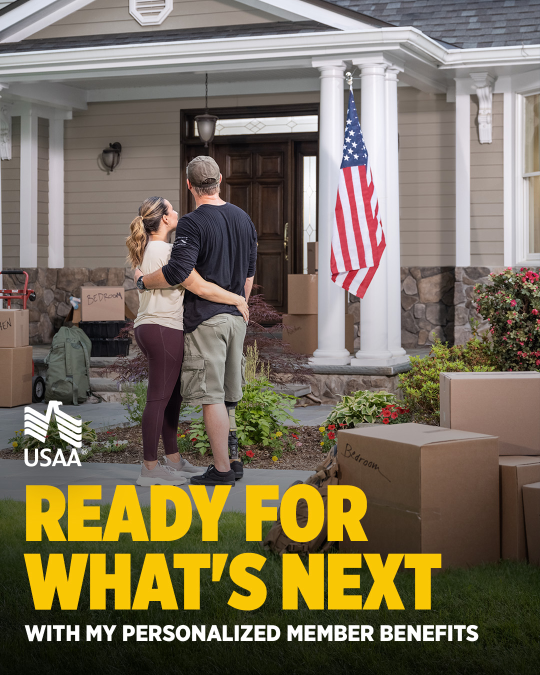USAA Facebook ad