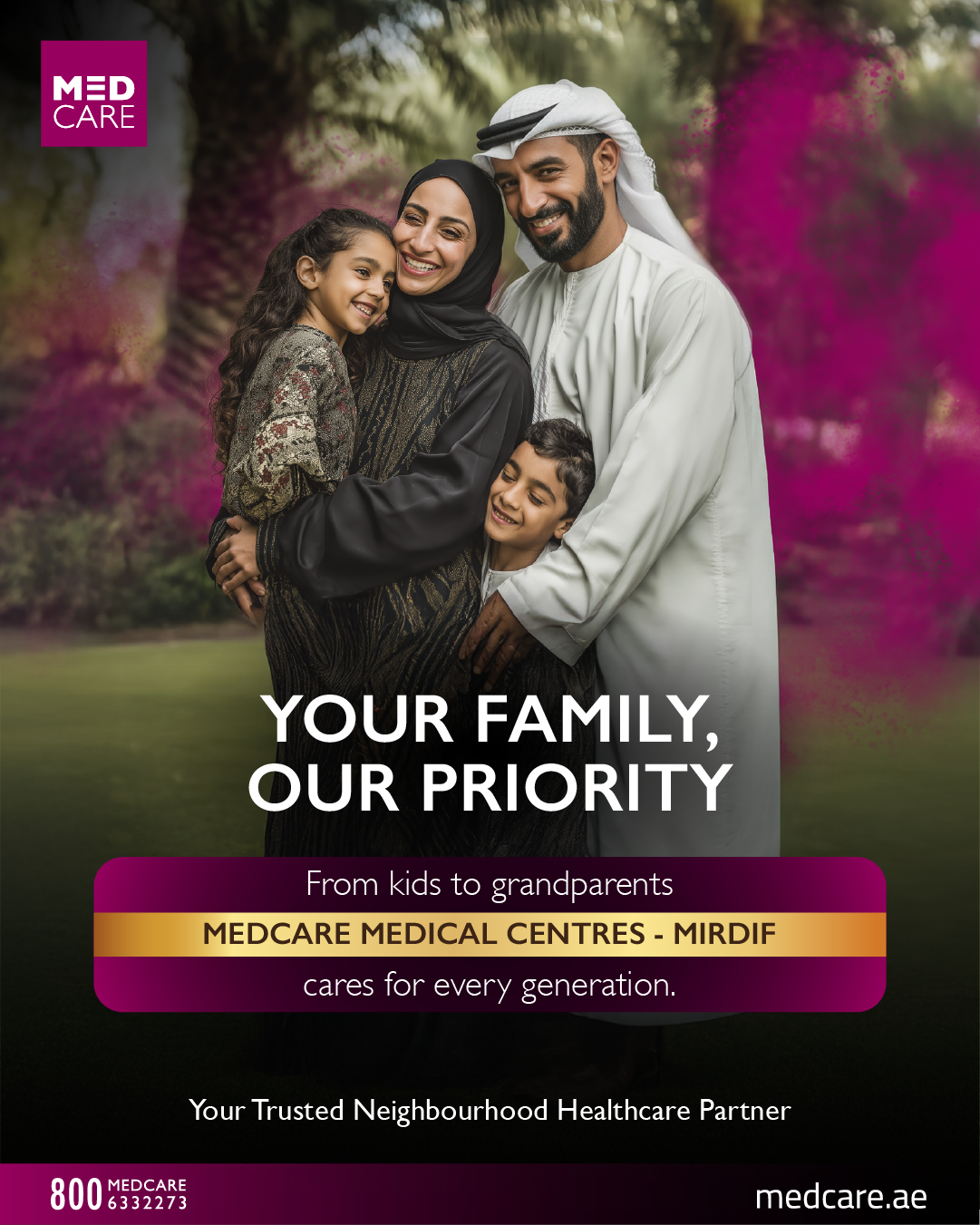 Medcare Facebook ad