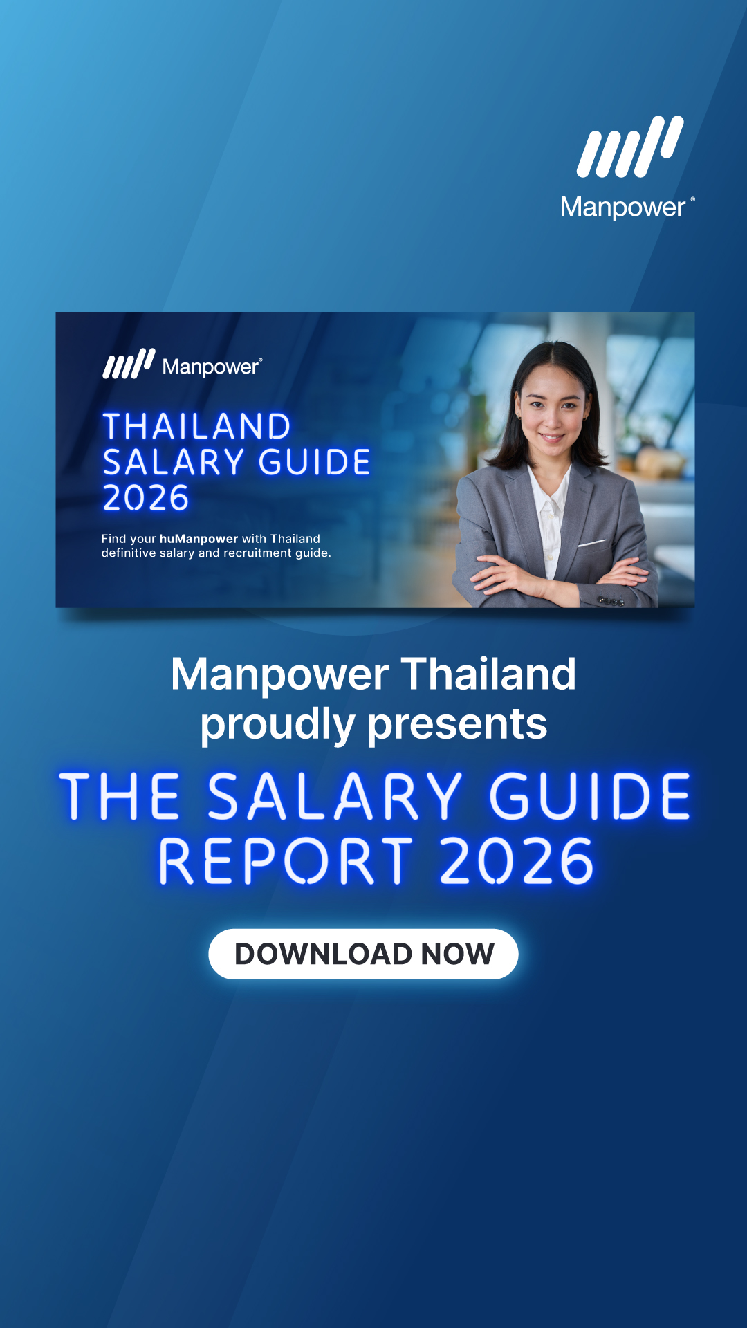 Manpower Thailand Facebook ad from Nov 26, 2025