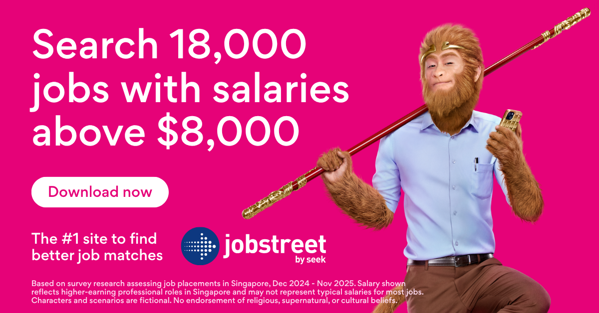 Jobstreet Singapore Facebook ad