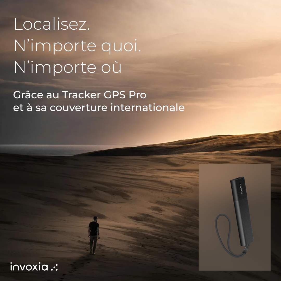 invoxia Facebook ad: Tracker GPS Pro par Invoxia