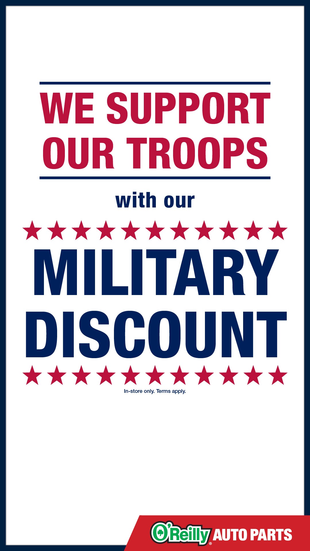 O'Reilly Auto Parts Facebook ad