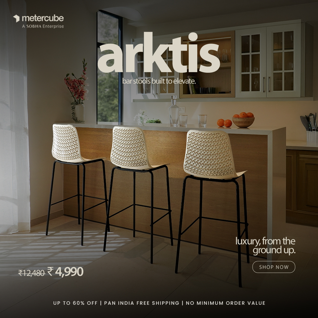 Metercube Facebook ad: Dreaming of the perfect home bar setup?