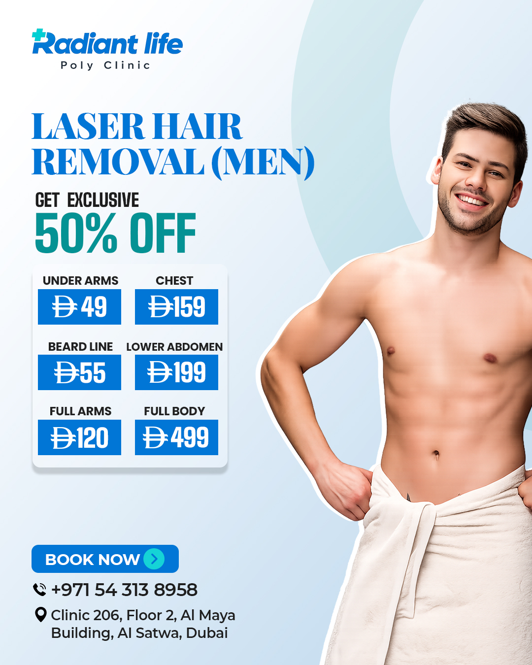 Radiant Life Poly Clinic Facebook ad