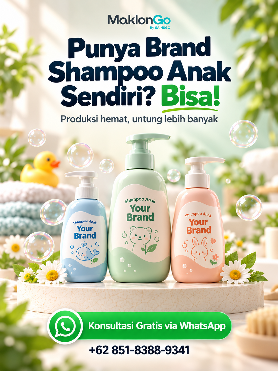 MaklonGo Facebook ad: Maklon Baby Care Mulai Rp5 Juta