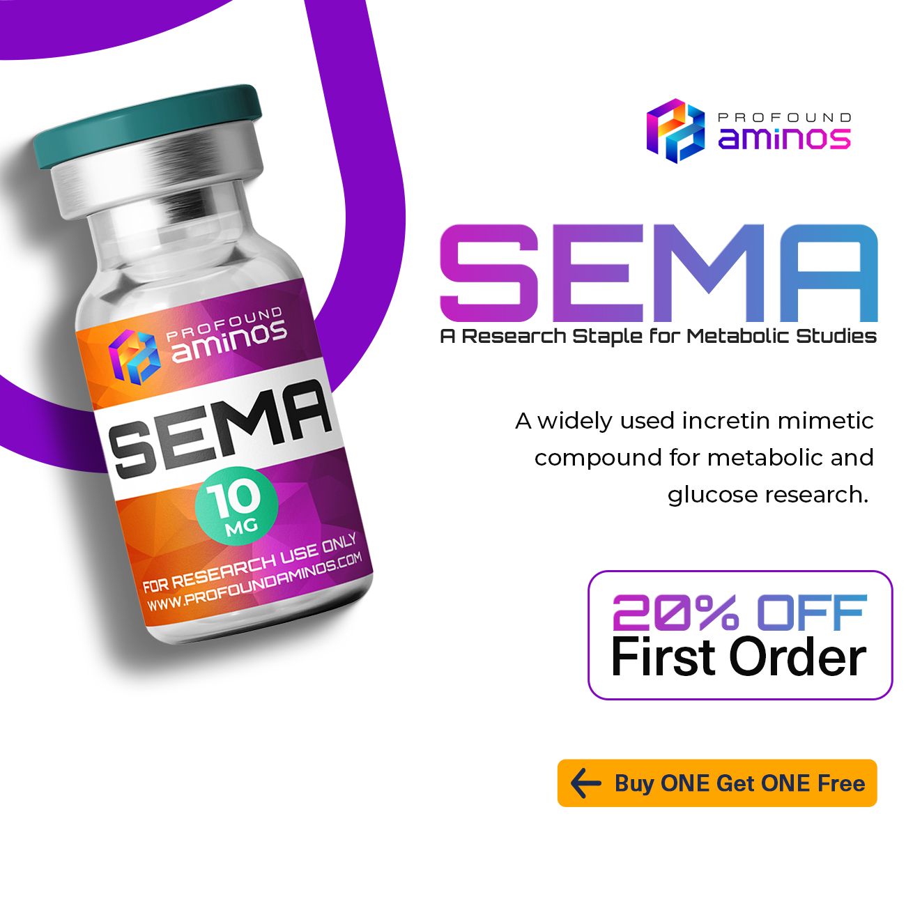 Profound Amino  Facebook ad